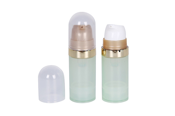 10ml Customized Color And Logo PP Trial Airless Bottle Skin Care Packaging Small Size Face Cream Bottle UKT06