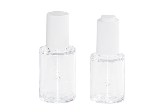 30ml 50ml Oil Dropping Plastic Bottle With Rotatable Button Pipette Dropper