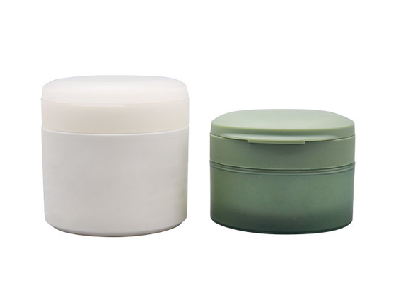 Flip top cap cream jar  Fresh-Locked Cream Jar  80g 100g 200g Cosmetic matte packaging jar bottle