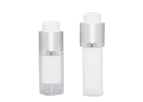 15ml 30ml 50ml Acrylic Airless Bottle Round Rotating Lift Type