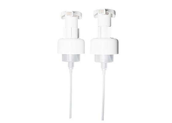 Neck Plastic Foam Pump Bottle 43mm Without Metal Spring
