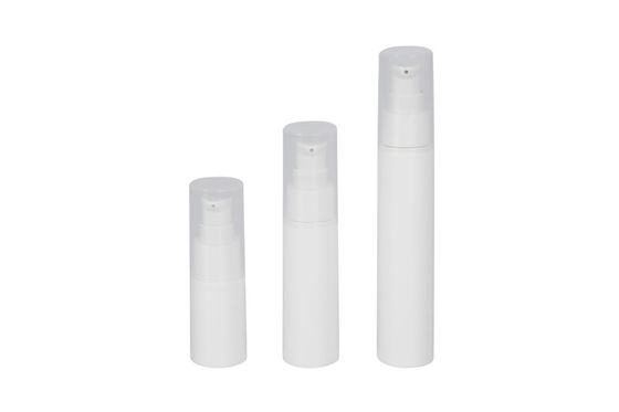 15ml 30ml 50ml ব্যবহার করে সিলিন্ডার এয়ারলেস পাম্প প্যাকেজিং স্কিন কেয়ার